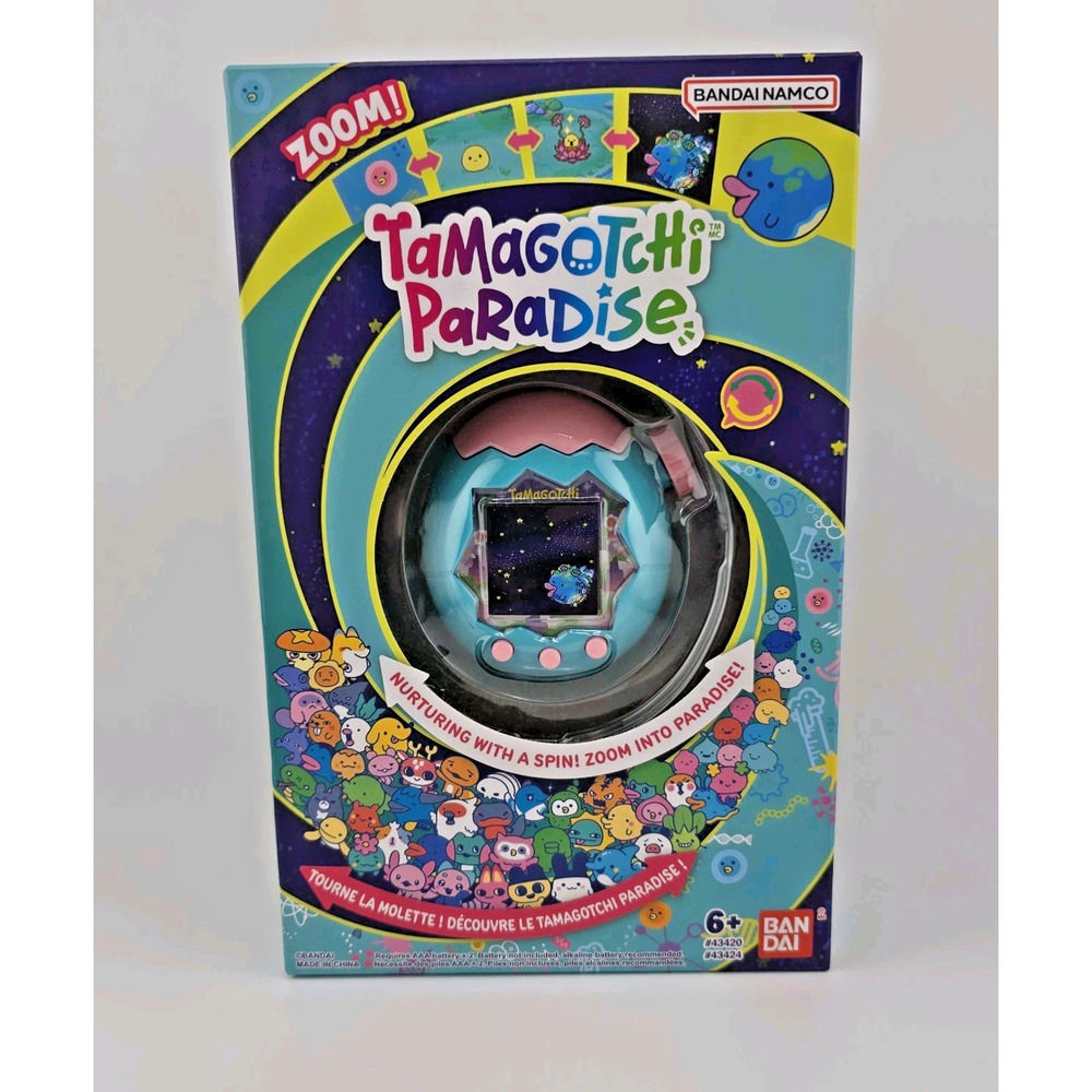 Bandai Tamagotchi Paradise JADE FOREST - Open Box - Tested Working